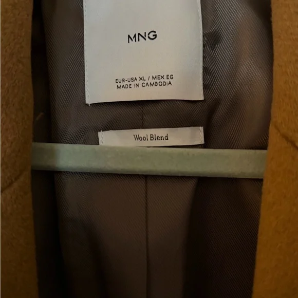 Mango LAPELLED STRAIGHT-CUT COAT - Picture 6 of 10